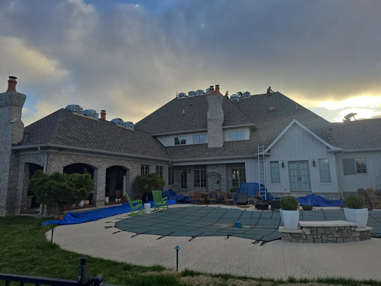 Shingle detail close-up — IKO certified install